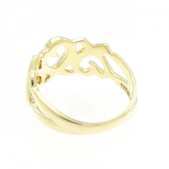 TIFFANY Authentic Gold Heart Ring - Picture 3 of 5